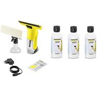 KSW-Karcher KAERCHER WV 6 Akku Fenstersauger 1.633-510.0 inkl. 1,5 Liter (3x 0,5 Liter) Glasreiniger RM 500