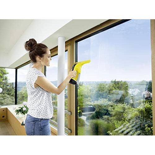  KSW-Karcher KAERCHER WV 6 Akku Fenstersauger 1.633-510.0 inkl. 1,5 Liter (3x 0,5 Liter) Glasreiniger RM 500