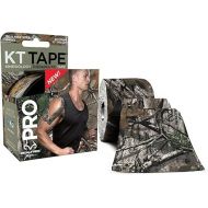 KT Tape Pro Kinesiology Therapeutic Sports Tape, 20 Precut 10 inch Strips, Latex Free, Water Resistance, Pro & Olympic Choice, Realtree Camo, 20 Strips