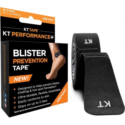  KT Tape KT Performance+ Blister Prevention Tape, Designed for Athletes, Breathable, Durable, Conforming, Precut 3.5 Inch Strips