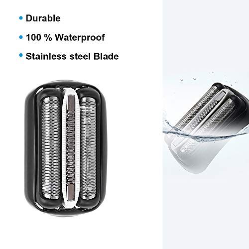  KTOO Replacement Shaving Head Compatible with Braun 3 Series 32B Foil & Cutter Electric Shaver Razor Blade Head for Braun 301S 310S 320S 3040S 3080S 350CC32B Foil & Cutter