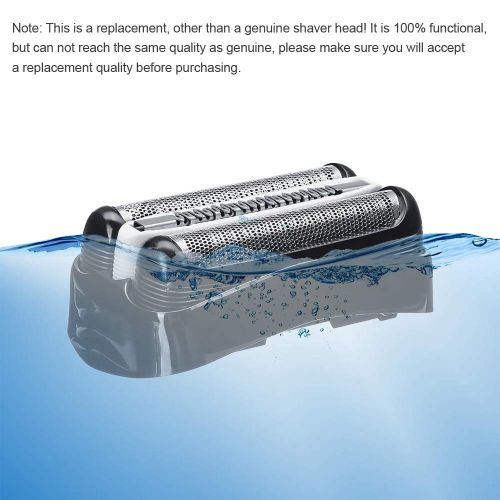  KTOO Replacement Shaving Head Compatible with Braun 3 Series 32B Foil & Cutter Electric Shaver Razor Blade Head for Braun 301S 310S 320S 3040S 3080S 350CC32B Foil & Cutter