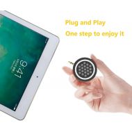 K-Tech Mini Portable Speaker, 3W Mobile Phone Speaker Line-in Speaker with Clear Bass 3.5mm AUX Audio Interface, Plug and Play for iPhone, iPad, iPod, Tablet, Smartphone