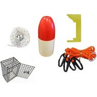 [아마존베스트]KUFA Sports Crabbing Accessory kit 100 Non-Lead Sinking line/Clipper/Harness/Bait Cage & Float Crabbing Accessory Kit