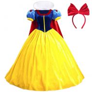 KUFV Classic Deluxe Princess Costume Adult Queen Fairytale Dress Role Cosplay