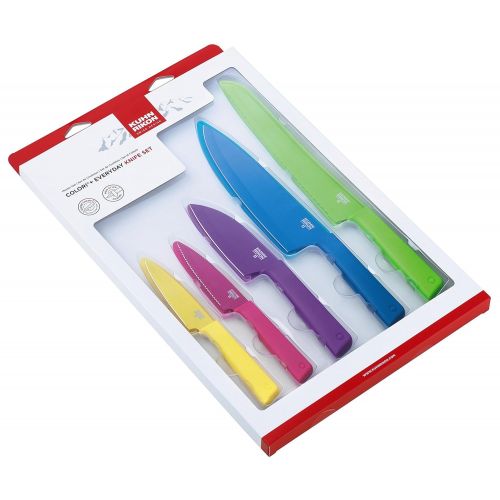  KUHN RIKON 26691 Colori+ Messerset, Everyday, 5-teilig