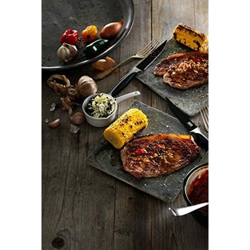  Besuchen Sie den KUHN RIKON-Store Kuhn Rikon 24020 Steakmesser-24020 Steakmesser, 18/8 Edelstahl, schwarz