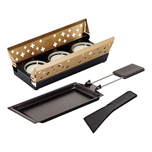  KUHN RIKON Kuhn Rikon 32169 Candle Light Mini Schweizerkreuz Raclette Set, gold