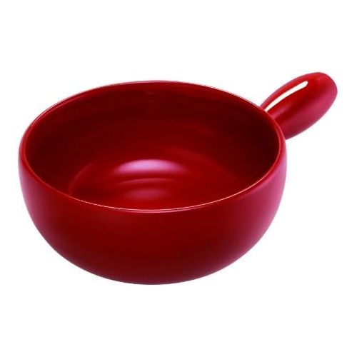  KUHN RIKON 32185 Fondue Kasefondue Caquelon Rot Classic 22cm