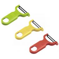 Kuhn Rikon Original Swiss Peeler 3-Pack Red/Green/Yellow: Vegetable Peeler: Kitchen & Dining