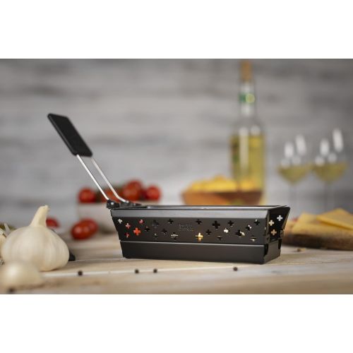  KUHN RIKON 32170 Mini Raclette Set, Black, Steel