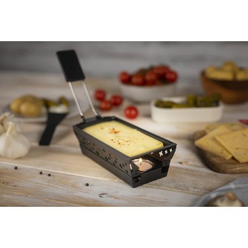  KUHN RIKON 32170 Mini Raclette Set, Black, Steel