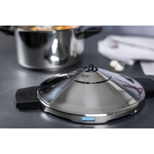  Kuhn Rikon pressure cooker, 8.5-Qt, Silver
