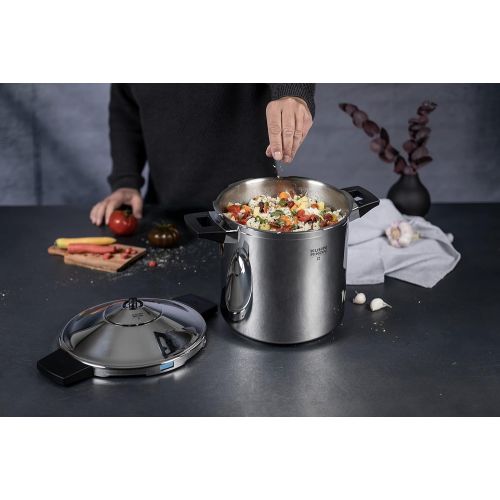  Kuhn Rikon pressure cooker, 8.5-Qt, Silver