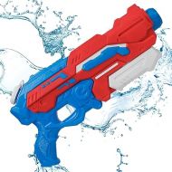 Large Water Gun for Kids 1500CC High Power Squirt Guns Super Blaster Pool Water Pistol Summer Outdoor Play Beach Toy for Children Ages 4-12 Boys Girls (Red Blue)