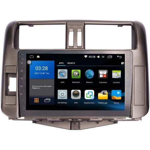  Kunfine KUNFINE Octa Core Android 7.1 Car DVD GPS Navigation Autoradio Car Stereo Multimedia Player Car Radio for Toyota Landcruiser Prado 2010 2011 2012 2013 Headunit Supports Steering Wh