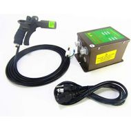 [아마존베스트]KUNHEWUHUA Ionizing Air Gun ESD Static Electrostatic Eliminator Antistatic Ionizer Anti-Static Air Gun Adjustable Air Volume High Voltage Generator 4.6KV 0.3-0.8MPa 110v