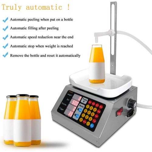  Liquid Bottle Filler Filling Machine 3 Liters Automatic Quantitative Weighing Filling for Oil/Liquor/Perfum etc. 110V by KUNHEWUHUA