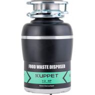[아마존 핫딜] Garbage Disposals KUPPET 1/2 HP Food Waste Disposer with Power Cord 1700 RPM Continuous Feed Super Quiet&Easy to Install 38 OZ. Capacity Stainless Steel