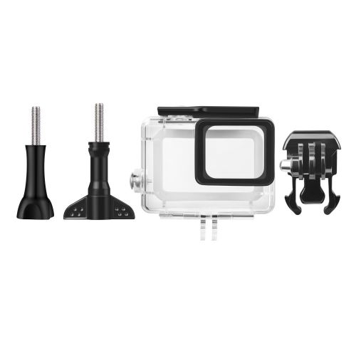  KUPTON Kupton Zubehoer fuer GoPro Hero7 Black/(2018) 6/5 Schwarz Reisetasche Small + Gehaeuse Case + Displayschutzfolie + Objektivdeckel + Silikon Schutzhuelle fuer Go Pro Hero7 Black/(2018)6/