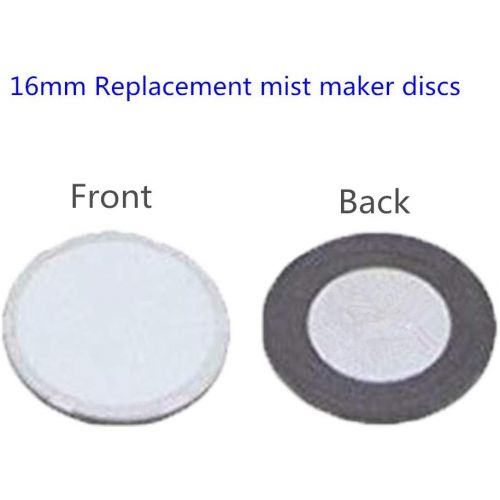  HRTSELEC 16MM Ultrasonic Mist Maker Disk Fogger Replacement Ceramics Discs for Humidifier Parts with Replacement Tool