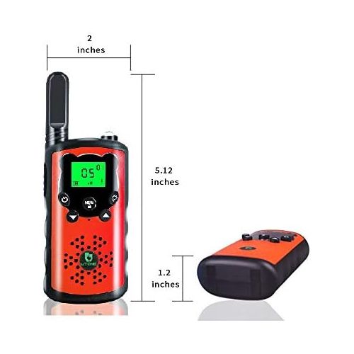  [아마존베스트]Toys for 3-12 Year Old Boys Girls, KUTHSIC 3 Mile Long Range Kids Walkie Talkies Best for Boy & Girls on Birthday, Camping and Outdoor Activities