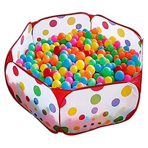  [아마존베스트]KUUQA Kids Ball Pit Pool Play Tent with Zippered Storage Bag for Toddlers, Pets 3.28Ft (Balls not Included)