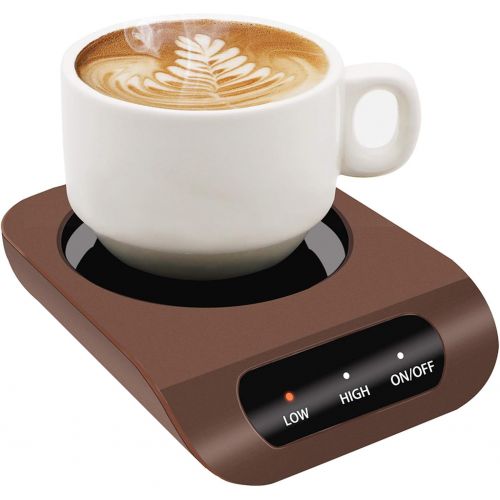  [아마존베스트]KUWAN Coffee Mug Warmer-Desktop Beverage Warmer-Electric Cup Warmer Tea Water Cocoa Milk for Office Desk and Home Use 110V 35W Best Gift for Coffee Lovers with Automatic Shut Off Fun