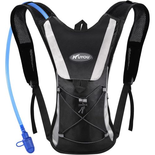  KUYOU Hydration Pack with 2L Hydration Bladder Water Rucksack Backpack Bladder Bag Cycling Bicycle Bike/Hiking Climbing Pouch