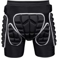 KUYOU Protection Hip,3D Padded Shorts Breathable Protective Gear for Ski Skate Snowboard Skating Skiing