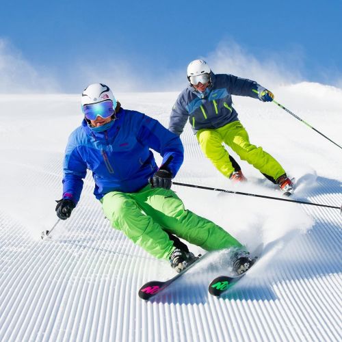  KUYOU Ski Goggles OTG Snow Goggles for Kids Adults Snowboard Goggles Anti-Fog 100% UV Protection