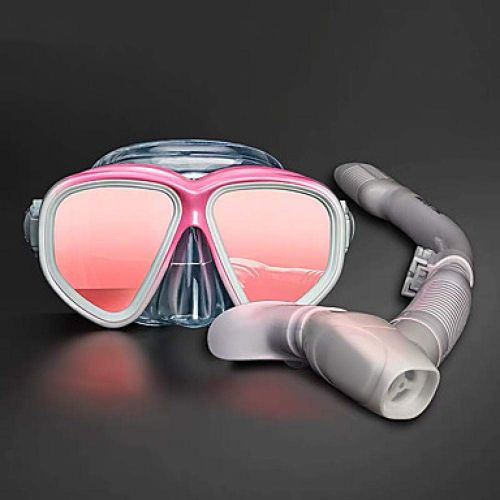  KUYOU vising Snorkel Set - Diving Mask Snorkel - Antifog Fabric Protection Dry Top Diving Snorkeling PVC (Polyvinylchlorid) Other Silicon for Adults