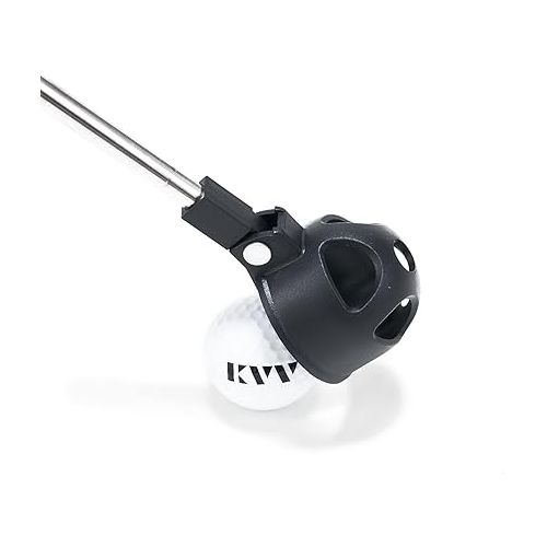  KVV Golf Ball Retriever Telescopic, Stainless Extended Stick