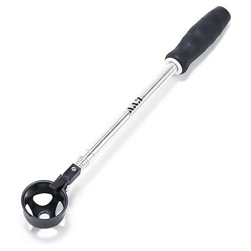  KVV Golf Ball Retriever Telescopic, Stainless Extended Stick