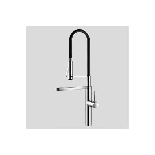  KWC Faucets 10.151.423.700 ONO High Flex Kitchen Faucet, Steel