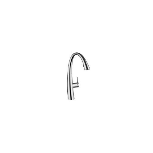  KWC Faucets 10.201.122.127 ZOE Pull Down Kitchen Faucet with light, Splendure Stainless Steel