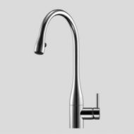 KWC Faucets 10.111.103.700 EVE Pull Down Kitchen Faucet, Steel