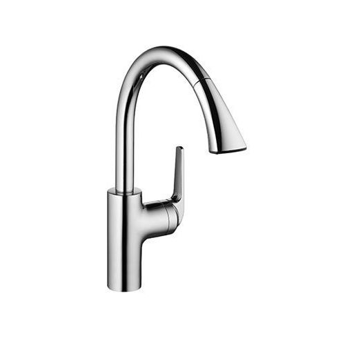  KWC Faucets 10.061.004.000 DOMO Pull Down Kitchen Faucet, Chrome