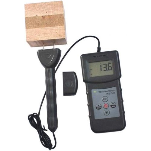  KXA MS7100 Pocket Wood Meter, 4 Digital LCD 0 80% Measuring Range Wood Tester
