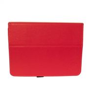 KYASI Kyasi Seattle Classic 10.1-inch Folio Case Cover Stand in Premium PU Leather for Samsung Galaxy Tab, Rad Red