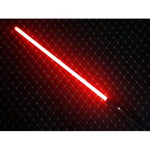  Kybers Basic Series Metal Hilt Lightsaber Light Saber with Sound Aluminum Hilt Sliver hilt Blue Light Be Your Favorite Star Wars Character Shii-Cho SC-B-R Boys