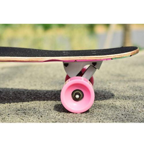  KYCD Skateboard Professionelle Maple Skateboard Teen Erwachsene Maenner Und Frauen Tanzbrett Pinsel Strasse Reise Anfaenger Roller (Farbe : D)