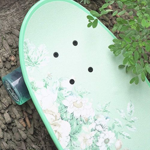  KYCD Kleine Fischplatte Professionelle Bord Skateboard Glueckliche Goettin Skateboard Anfanger Reise Bord Rosa Fisch Bord Weibchen