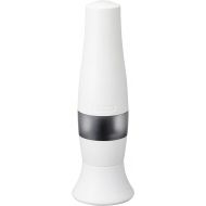 Kyocera Electric Salt & Pepper Mill, Ceramic Burr Grinder, Fast and Quiet- White