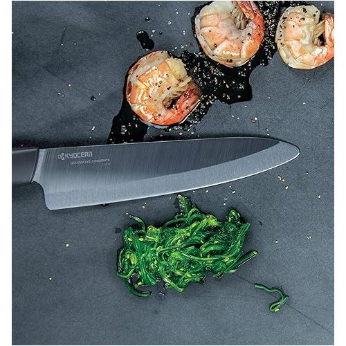  Kyocera FK-3PC-BKBK Ceramic Advanced Knife Set, 5.5