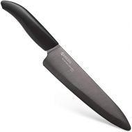 Kyocera Revolution Kitchen Knife, 7-inch Professional, Black