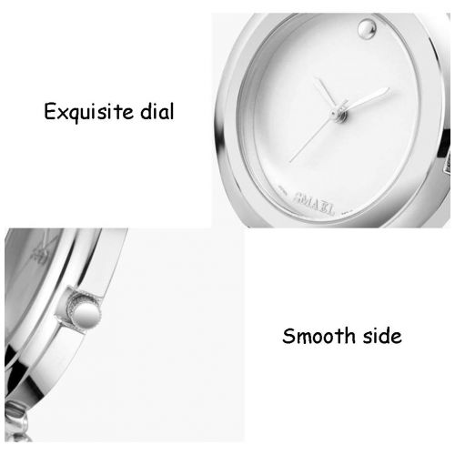  KYSZD-Uhren Smart Watch Bluetooth Digital Outdoor elektronischer Sport wasserdicht mit Metallgitter Legierung Quarz Multifunktions-Armband fuer Lady Girl Woman