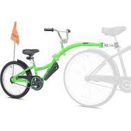 KaZAM Co-Pilot Bike Trailer, Green, 20 inch