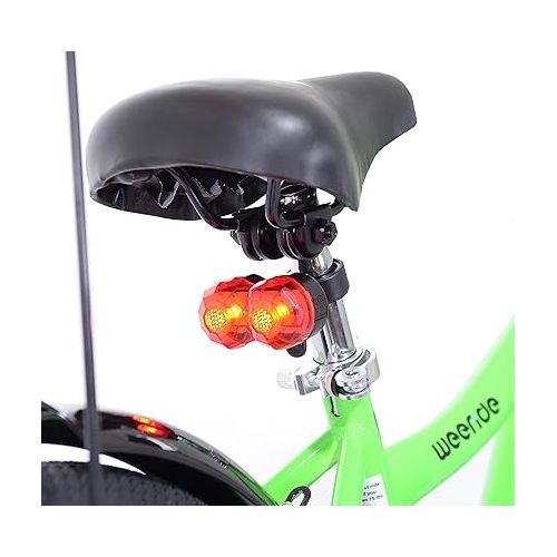  KaZAM Co-Pilot Bike Trailer, Green, 20 inch