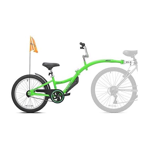  KaZAM Co-Pilot Bike Trailer, Green, 20 inch